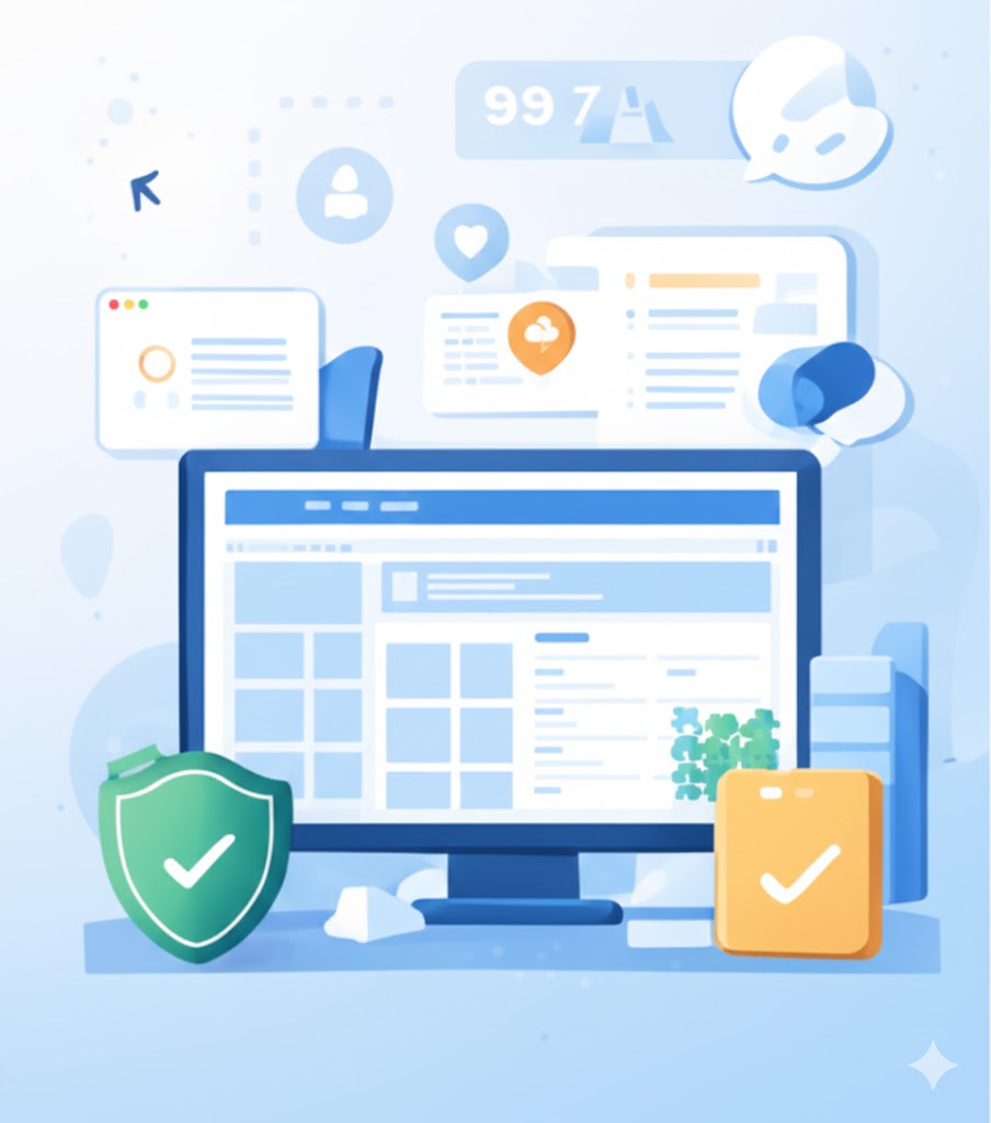Illustration de gestion des données